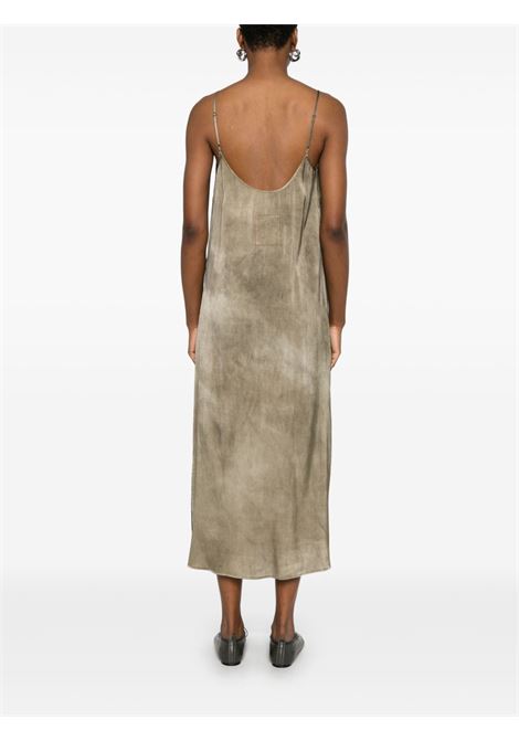 anaya dress woman grey and green UMA WANG | UW5082UW840